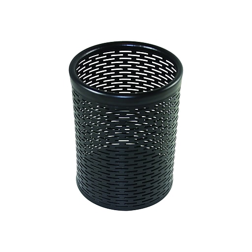 Artistic Urban Collection Pencil Holder, Black Metal (ART20005) Staples