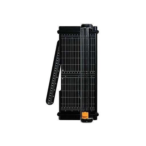 Fiskars SureCut 12" Paper Trimmer, Black (01005454) Staples