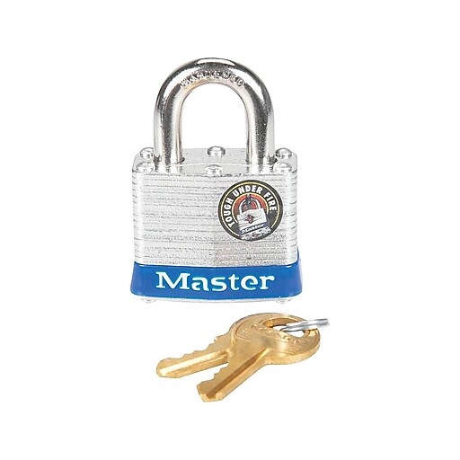 Master Lock Key Padlock, Each (3D) Staples