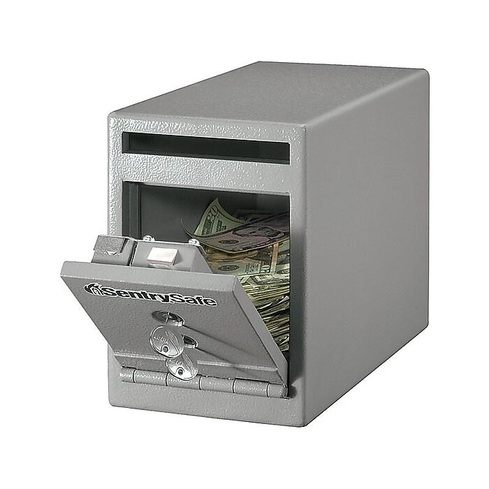 SentrySafe Depository Safe with Dual Key Lock, 0.23 cu. ft. (UC