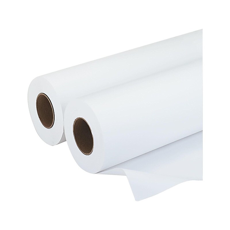 PM Company Amerigo Wide Format CAD Inkjet Bond Paper, 24" x 500', 2/Carton (PMF09124) image 1