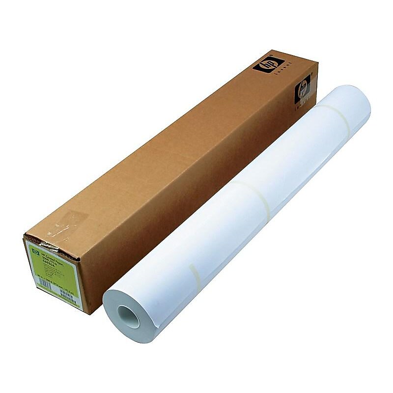 HP Wide Format Bond Paper Roll, 36" x 300', Matte Finish (C6980A) image 1