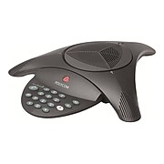 Polycom SoundStation2 2200-15100-001 Single-Line Corded Phone, Black