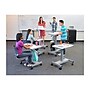 Luxor Student 27"W Adjustable Desk, Steel/Laminate (STUDENT-C)~#|#~sp45461531_sc7