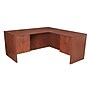 Legacy 60" Double Pedestal L-Desk with 47" Return, Cherry Laminate (LLD603047CH)~#|#~sp4547899_sc7