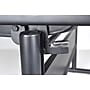 Regency Kobe Flip Top Mobile Training Table, 24"D x 48"W, Mahogany (MKFTM4824MH)~#|#~sp4548132_sc7