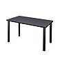 Regency Kee Training Table, 24"D x 42"W, Grey/Black (MT4224GYBPBK)~#|#~sp4548185_sc7