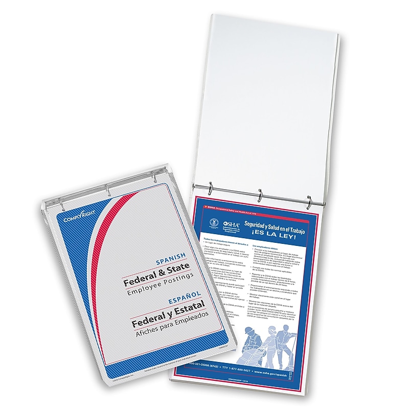 ComplyRight Federal and State Remote Worker Binder 1-Year Labor Law Service, Tennessee, Spanish (U1200CRWTNESP) image 1