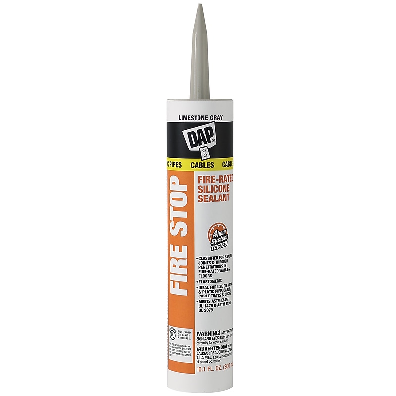 Dap Fire Stop Silicone Sealant, 12/Pack (B2321295) image 1