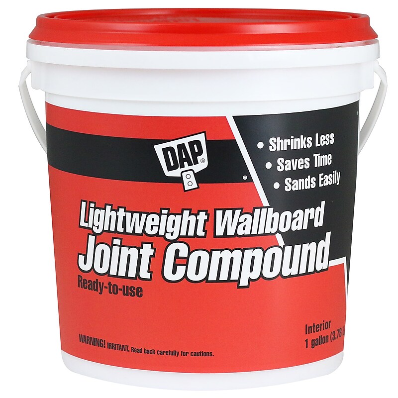 Dap Lightweight Wallboard Joint Compound 1 Gallon, White (7079810114) image 1