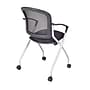 Regency Cadence Mesh Nesting Chair, Black, 12/Pk (2309BK12PK)~#|#~sp4554313_sc7