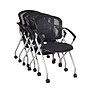 Regency Cadence Mesh Nesting Chair, Black, 4/Pack (2309BK4PK)~#|#~sp4554328_sc7