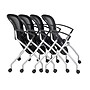 Regency Cadence Mesh Nesting Chair, Black, 4/Pack (2309BK4PK)~#|#~sp4554330_sc7