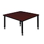 Regency Square Activity Table, 36" x 36", Height Adjustable, Mahogany (TB3636MHAPBK)~#|#~sp4555932_sc7