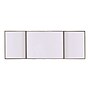 Ghent VisuALL PC Cabinet Melamine Dry-Erase Whiteboard, Aluminum Frame, 6' x 2' (41300)~#|#~sp45622339_sc7