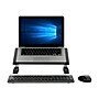Allsop Redmond 14.75"W x 11.25"D Steel Laptop Stand, Black/Silver (30498)~#|#~sp45738515_sc7