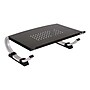 Allsop Redmond 14.75"W x 11.25"D Steel Laptop Stand, Black/Silver (30498)~#|#~sp45738517_sc7
