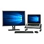 Allsop Redmond 14.75"W x 11.25"D Steel Laptop Stand, Black/Silver (30498)~#|#~sp45738521_sc7