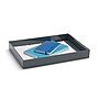 Poppin Accessory Tray, Dark Gray, Large , 4 Pack (106304)~#|#~sp45740049_sc7