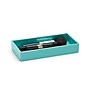 Poppin Accessory Tray, Aqua, Small, 6 Pack (106321)~#|#~sp45740068_sc7