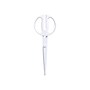 Poppin 9" Stainless Steel Standard Scissors, Sharp Tip, White (100186)~#|#~sp45959743_sc7