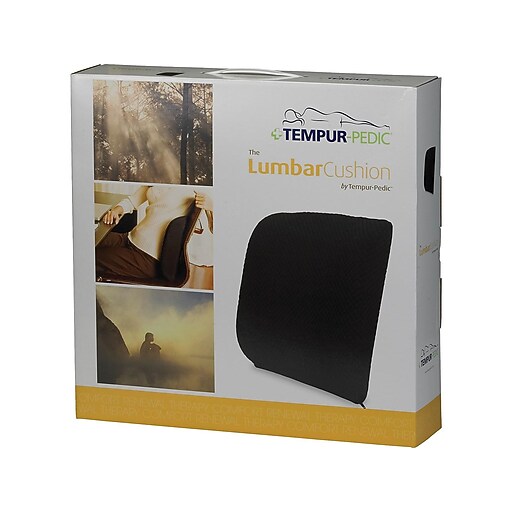 TempurPedic Cushion, Black (TPLUMBLK) Staples