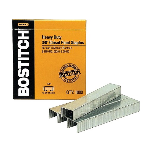 Stanley Bostitch B58A 3/8" Staples 2000/Box NIB 