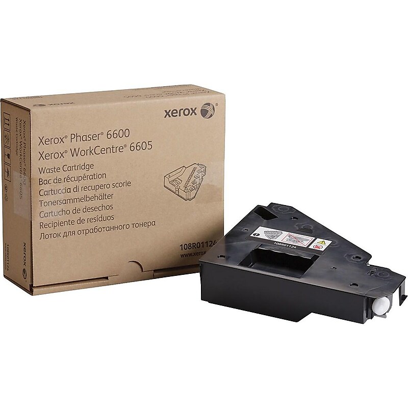 Xerox Phaser WorkCentre 6600/6605/6655 and VersaLink C400/C405 Toner Collection Unit, Black (XER108R01124) image 1