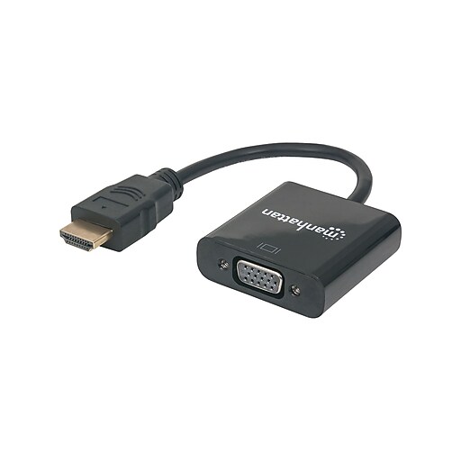 Manhattan HDMI to VGA Converter, Male to Female (151467) Staples