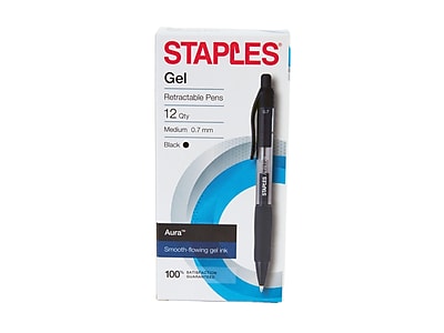 staples gel pens