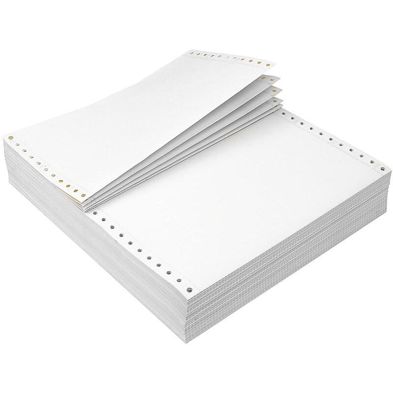 Staples 9.5" x 5.5" Business Paper, 15 lbs., 100 Brightness, 3200/Carton (27132/ST177170) image 1
