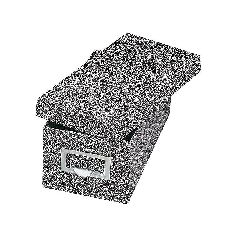 Pendaflex Index Card File Box, Black Agate, 1000 Card Capacity (GLW 93 BLA) image 1