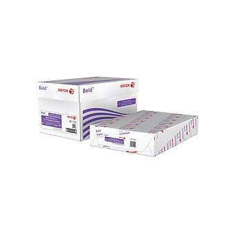 Xerox Bold Digital 18" x 12" Color Copy Paper, 28 lbs., 100 Brightness, 500 Sheets/Ream, 4 Reams/Carton (3R11763)