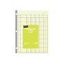 Staples Columnar Books, 100 Pages, 5 Columns, Green, 2/Pack (217851ABF)~#|#~sp45960261_sc7