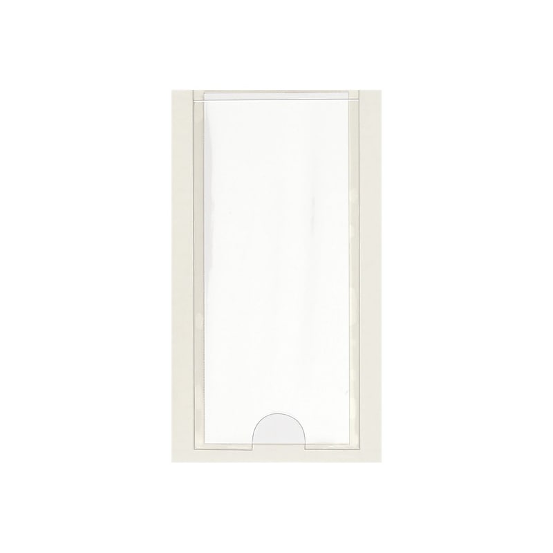 Cardinal HOLDit! Binder Label Holders, 1 3/8" x 3", Clear, 12/Pack (CRD 21820) image 1