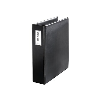 Cardinal HOLDit! Binder Label Holders, 1 3/8" x 3", Clear, 12/Pack (CRD 21820)