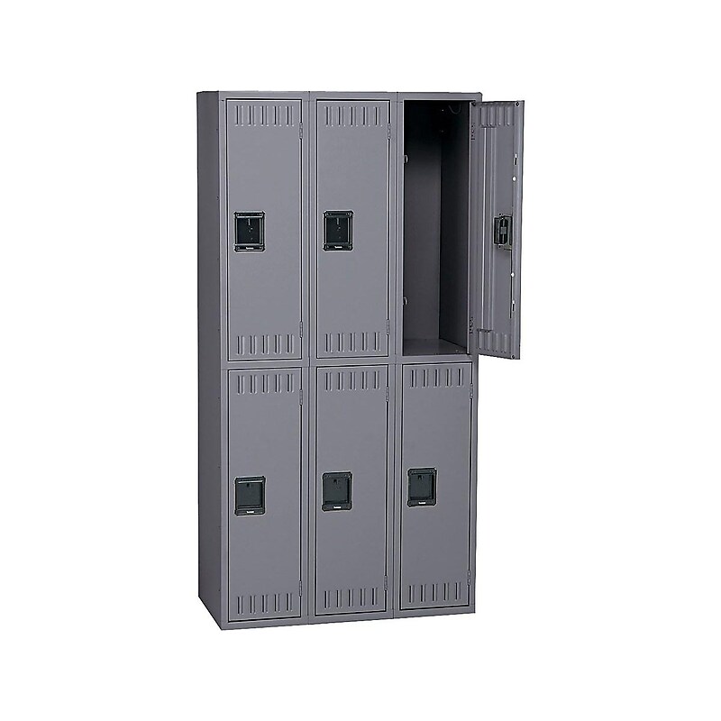 Tennsco 72" Gray Gym Locker (DTS-121836-C) image 1
