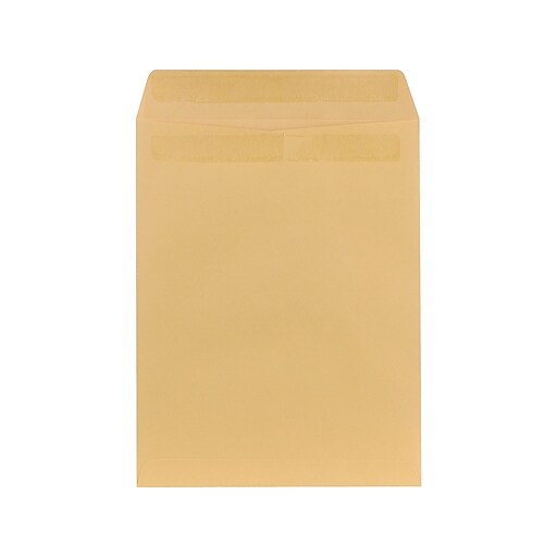 Staples self seal catalog envelopes 10 l x 13 h brown 250 box