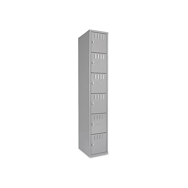Tennsco 72" Gray Storage Locker (BS6-121812-A) image 1