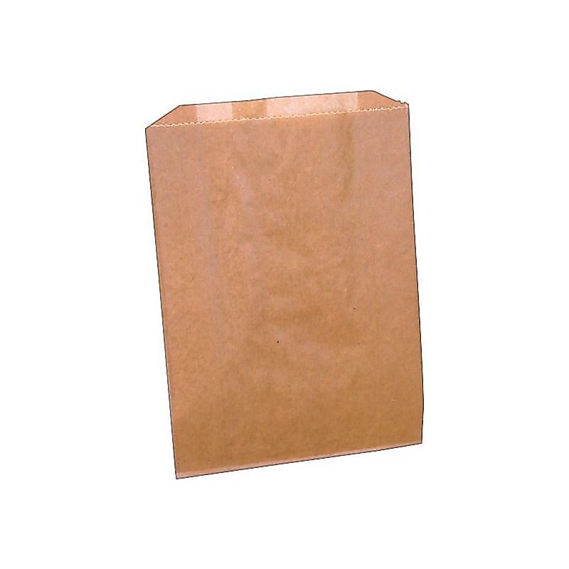 Impact Waxed Paper Sanitary Disposal Liners, Brown, 500/Carton (25025088) image 1