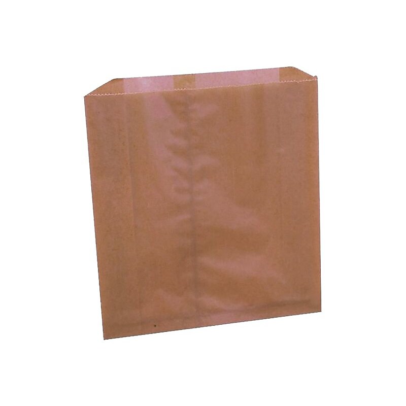 Impact Waxed Paper Sanitary Disposal Liners, Brown, 250/Carton (25121298) image 1
