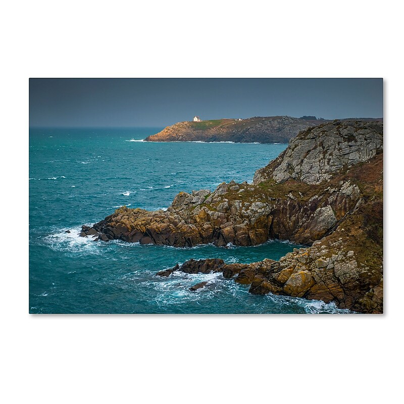 Trademark Fine Art Mathieu Rivrin 'Land of Legend' 12" x 19" Canvas Stretched Art Print (190836130801) image 1