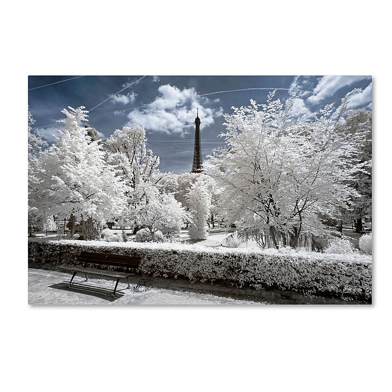 Trademark Fine Art Philippe Hugonnard 'Another Look at Paris IX' 12" x 19" Canvas Stretched (190836042555) image 1