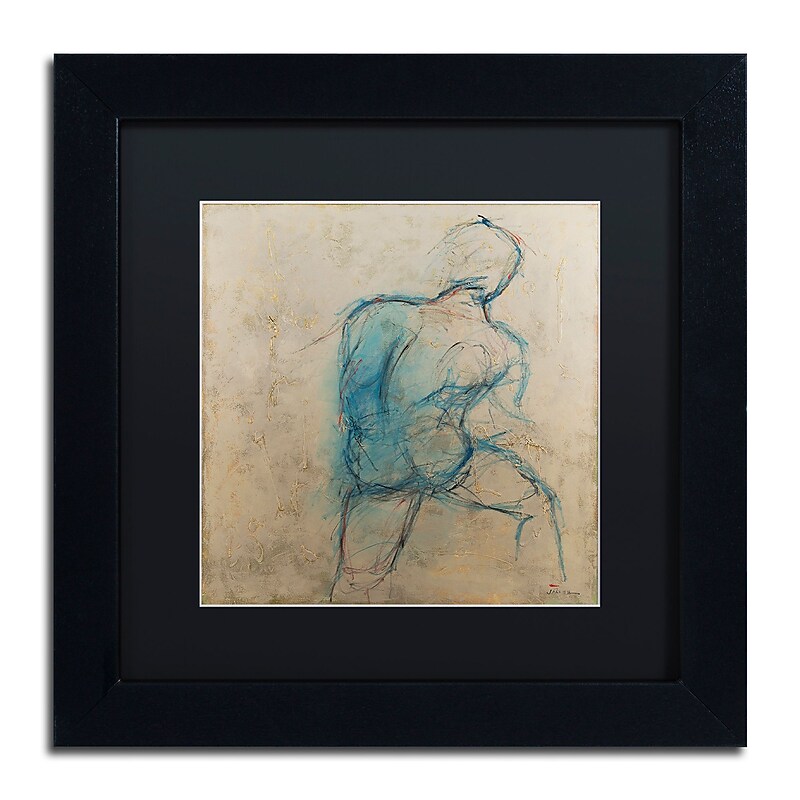 Trademark Fine Art Joarez 'Iron Man' 11" x 11" Matted Framed (190836234745) image 1