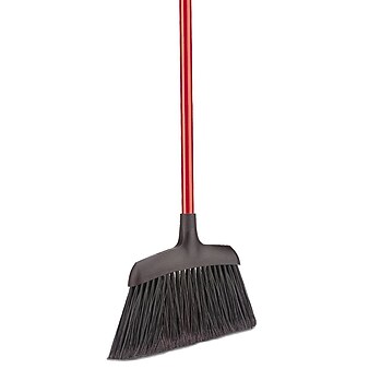 Libman Commercial 13" Angle Broom, Steel Handle, 6 Pack (#994)