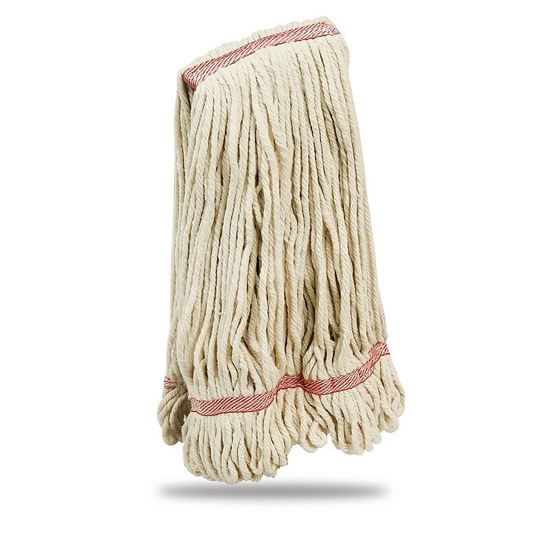 Libman Large Looped-End 0972 Wet Mop All Purpose, 6/Carton (972) image 1