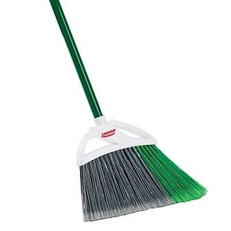 Libman Large Precision Angle 13" Broom, Steel Handle, 6 Pack (#205)