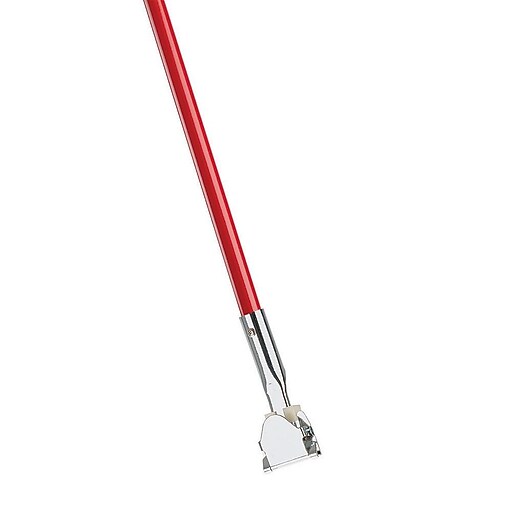 Libman 63" Dust Mop Handle, Red, 6/Carton (0985006) Staples