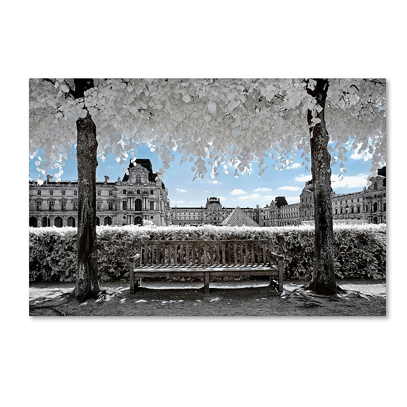 Trademark Fine Art Philippe Hugonnard 'Another Look at Paris XIX' 12" x 19" Canvas Stretched Art Print (190836044214) image 1
