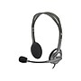 Logitech H111 3.5mm Stereo Computer Headset, On-Ear, Black (981-000612)~#|#~sp46037849_sc7